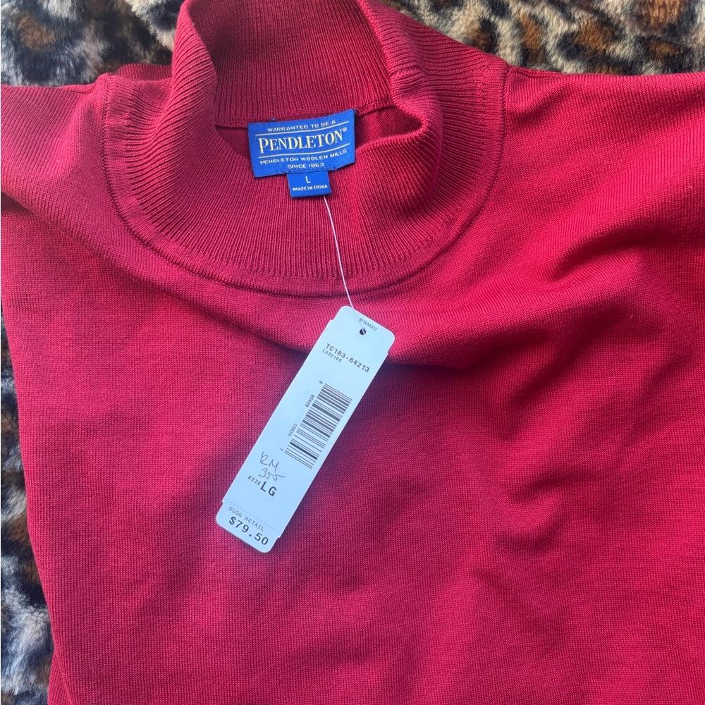 Pendleton Red Sweater